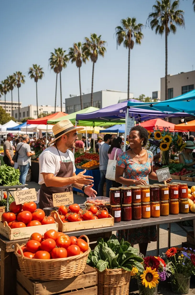 Digital interface showing user-generated local insights and regional data analytics.