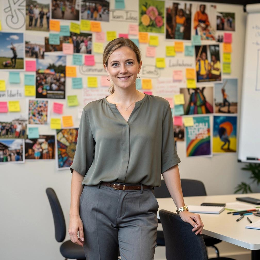 Close-up of hands exchanging information and resources at a community event.